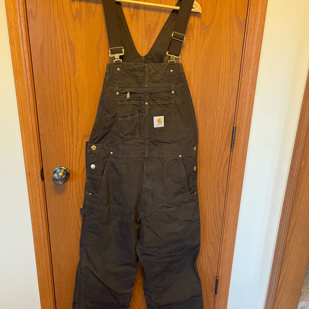 Carhartt Men’s Brown Overalls